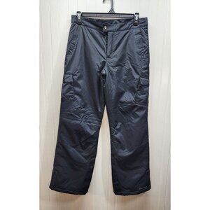 Columbia Omni-Shield Black Cargo Snow/Ski Pants Youth 18/20 Excellent condition